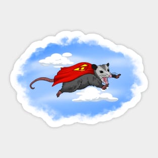 Super possum Sticker